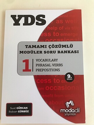 YDS Tamamı çözümlü modüler soru bankası 1