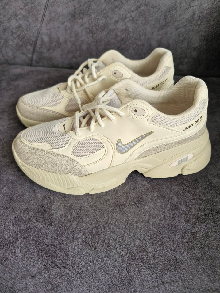 Erkek Nike krem bağcıklı Spor Ayakkabı - Görsel 5