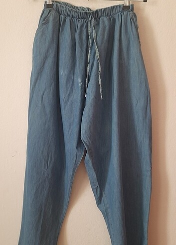 52 Beden mavi Renk Kot pantolon 