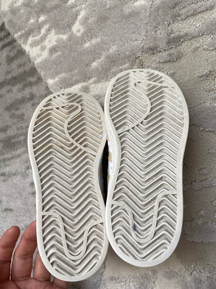 Kız Çocuk Beyaz Adidas süperstar Ayakkabı - Görsel 2