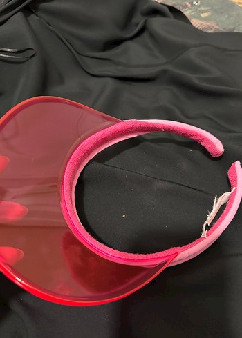Zara Zara Pembe Şeffaf Avant-Garde Kadın Vizör