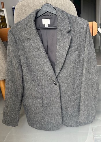 H&M Yün Blazer Ceket - Görsel 4