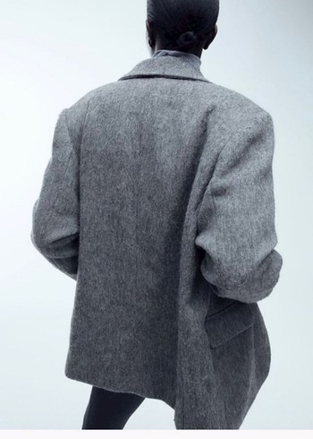 H&M Yün Blazer Ceket - Görsel 3