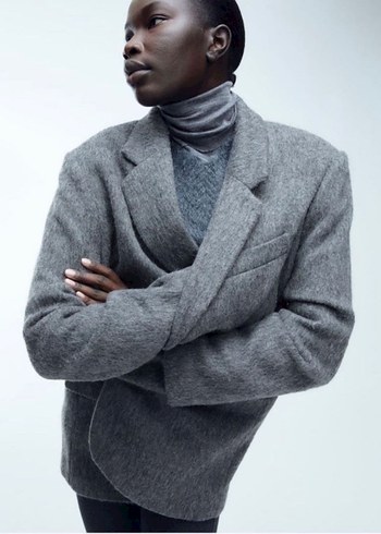 H&M Yün Blazer Ceket - Görsel 2