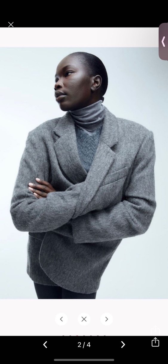 H&M Yün Blazer Ceket - Görsel 2