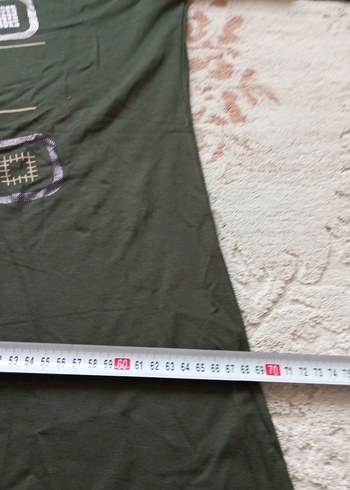 Uzun Kollu terletmez yeşil Kadın Tunik - Görsel 9