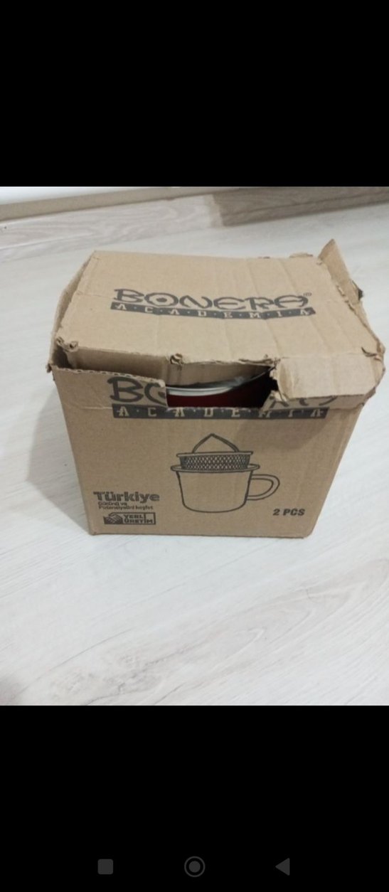 Bonera Kırmızı Emaye Derin Kızartma Tavası 12 cm - Görsel 3