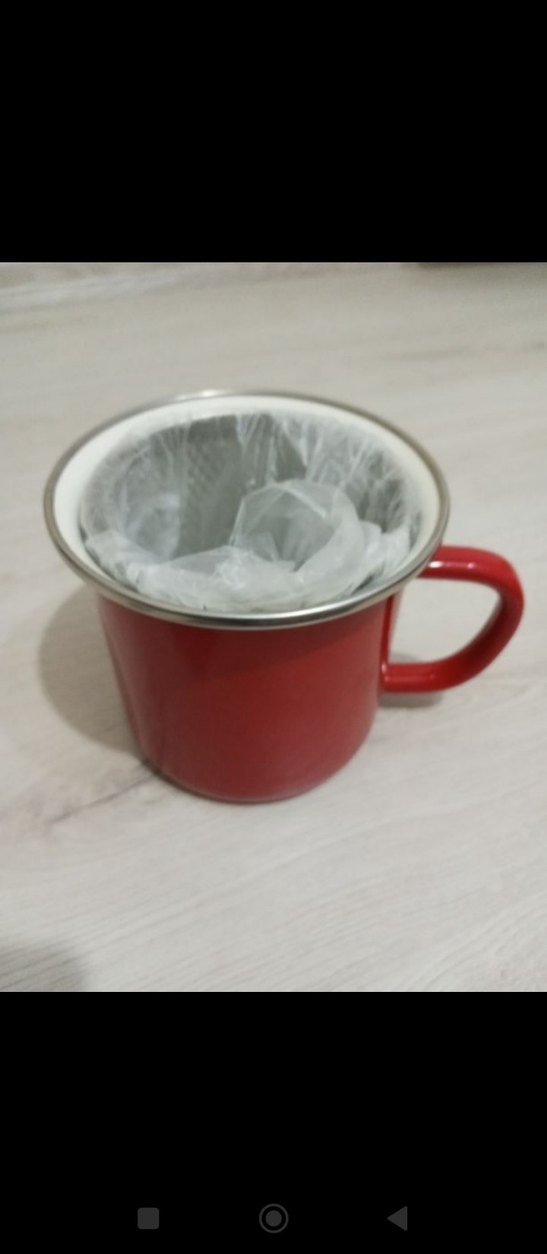 Bonera Kırmızı Emaye Derin Kızartma Tavası 12 cm - Görsel 4