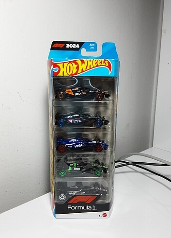 Hot Wheels 5li Formula 1 Seti