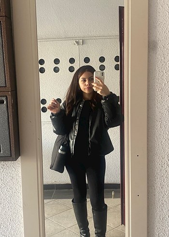 Zara Zara deri ceket mont