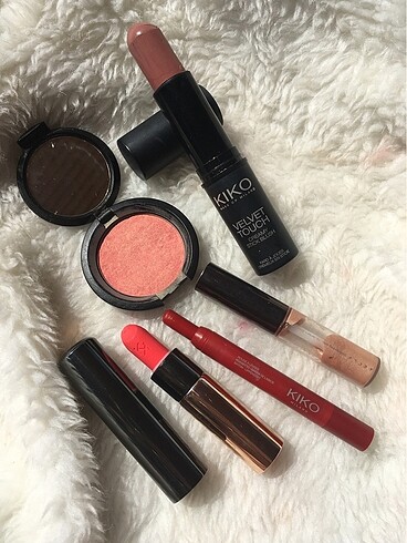 Kiko allıklar Kiko rujlar Becca aydınlatıcı