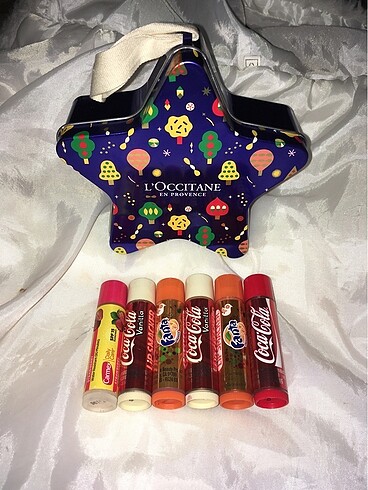Carmex coca cola ve fanta lip smackerlar
