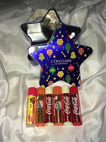 Beden Renk Carmex coca cola ve fanta lip smackerlar