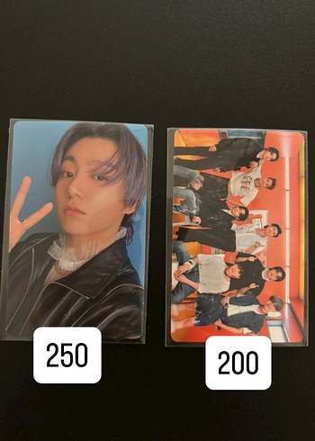 BTS Butter Cream Jungkook & Grup Photocard