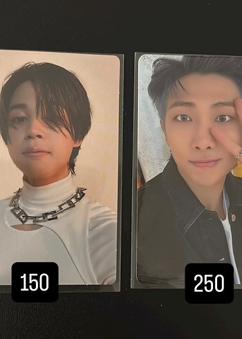 BTS Me, Myself & I Jimin + Butter Pob Namjoon