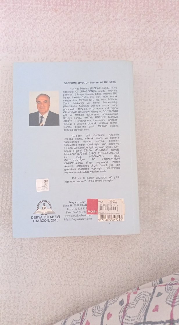 Çözümlü Problemlerle Temel Zemin Mekaniği Kitabı - Görsel 3