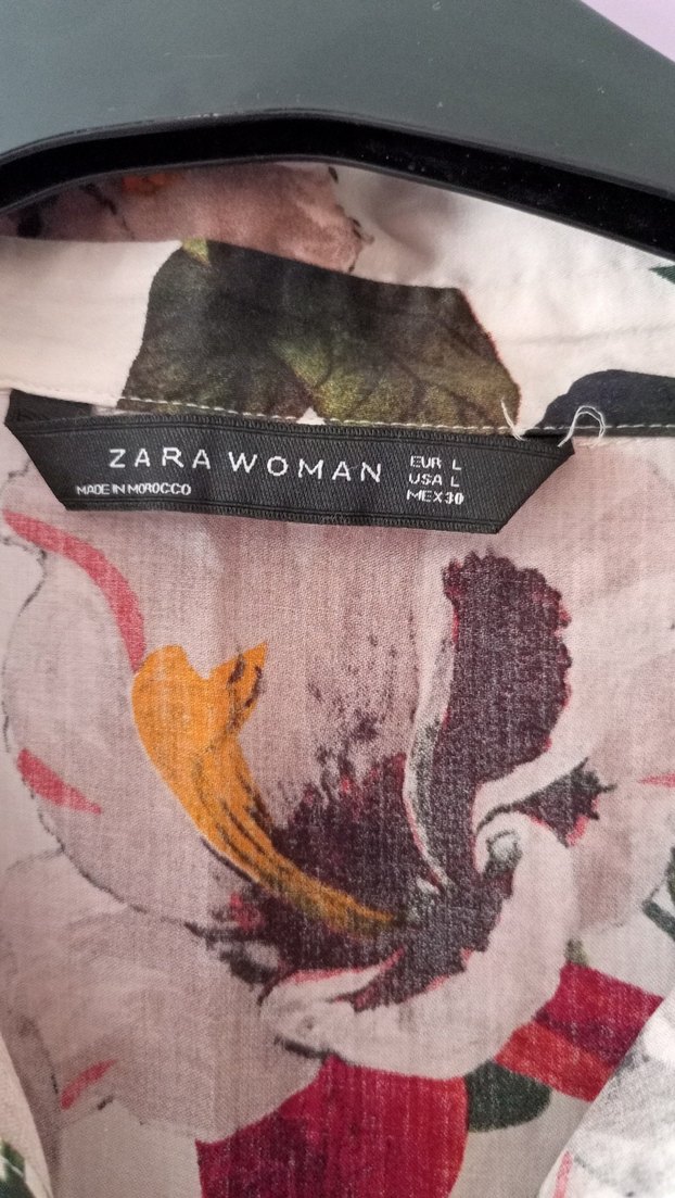 Çiçek Desenli Uzun Tunik - Görsel 4