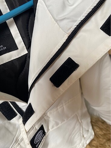 xs Beden beyaz Renk Pull&Bear Kanguru Mont