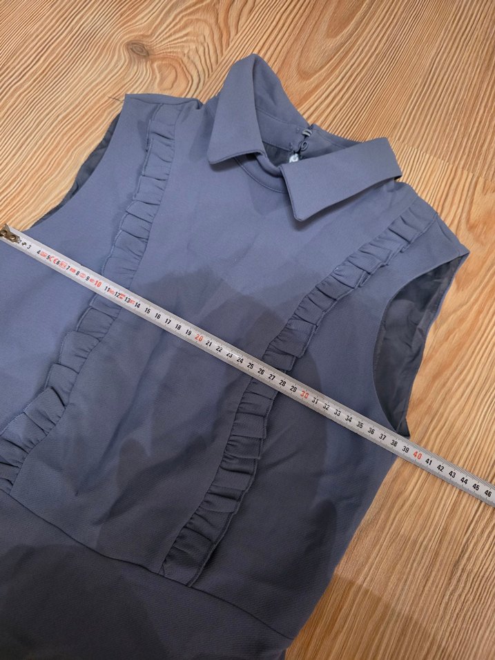 Adil ışık adl Yakalı  Midi Elbise - Görsel 3