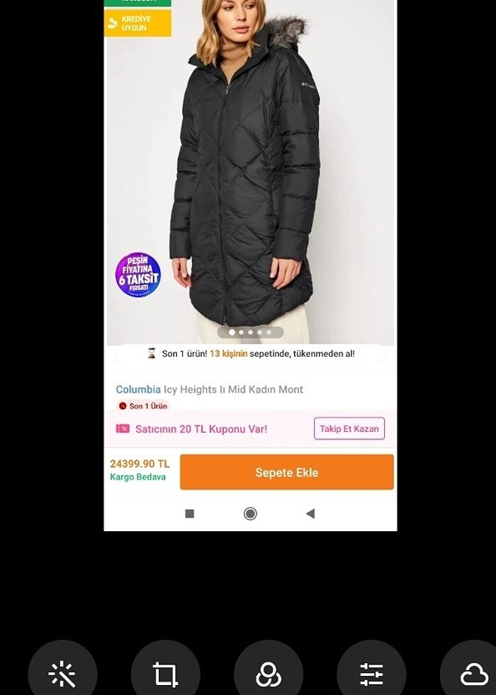 Columbia Icy Heights KABAN & MONT - Görsel 2