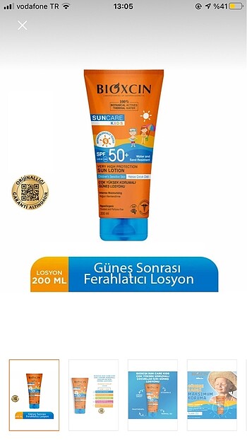 Güneş losyonu