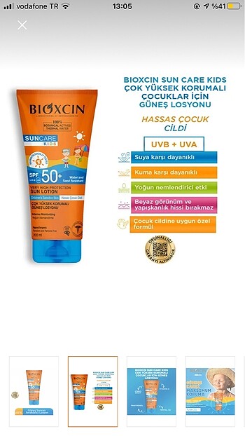 Bioderma Güneş losyonu