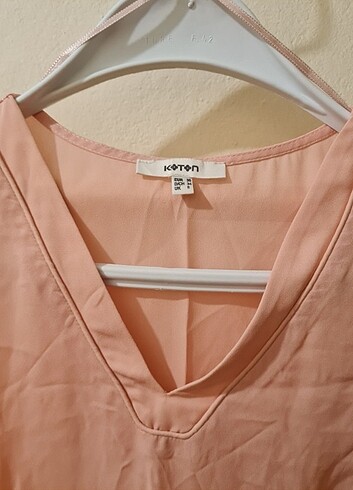 Koton kolsuz sifon tshirt 