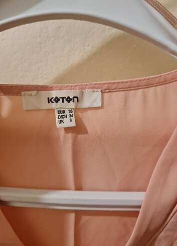 s Beden Koton kolsuz sifon tshirt