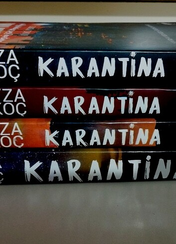 Karantina kitap serisi (1,2,3,4)
