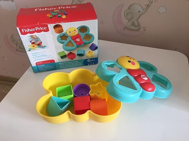 Fisher Price blok yerleştirme oyuncağı