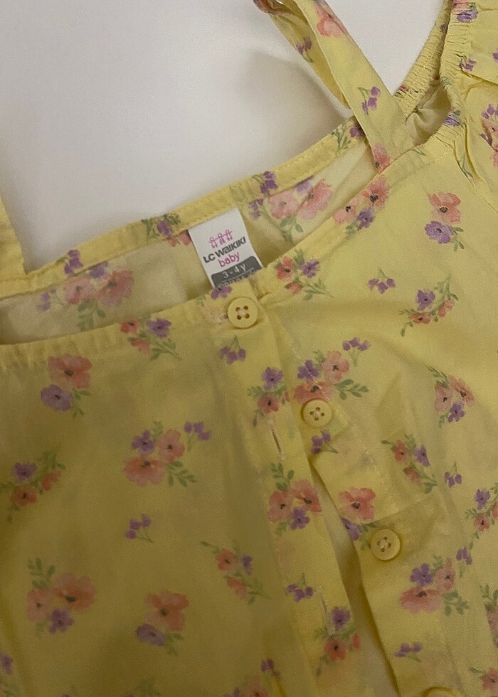 3-4 yaş kız çocuk gömlek bluz - Görsel 2