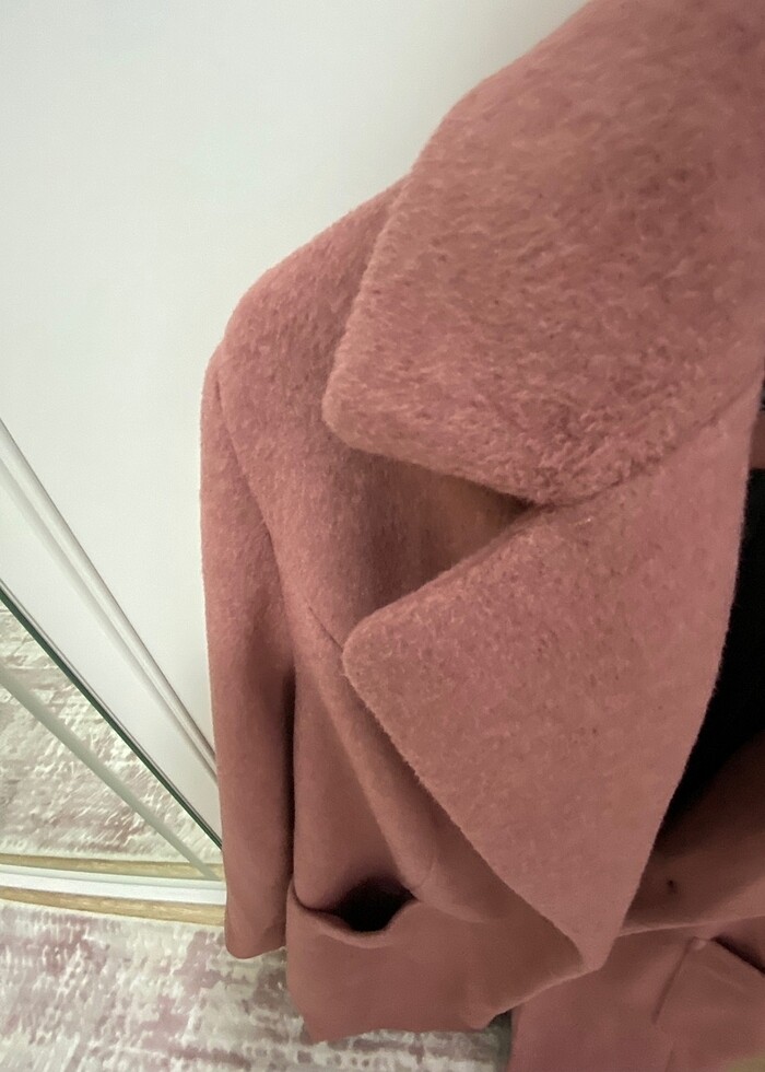 Kadın kaşe kaban - Görsel 3