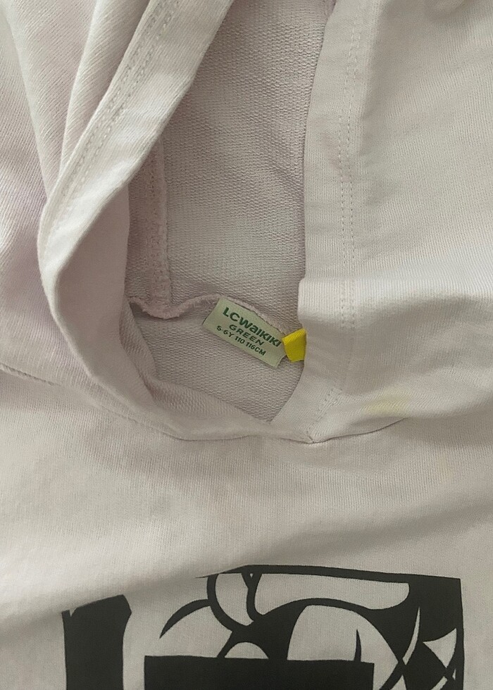 4-5 yaş kapüşonlu tişört - Görsel 2