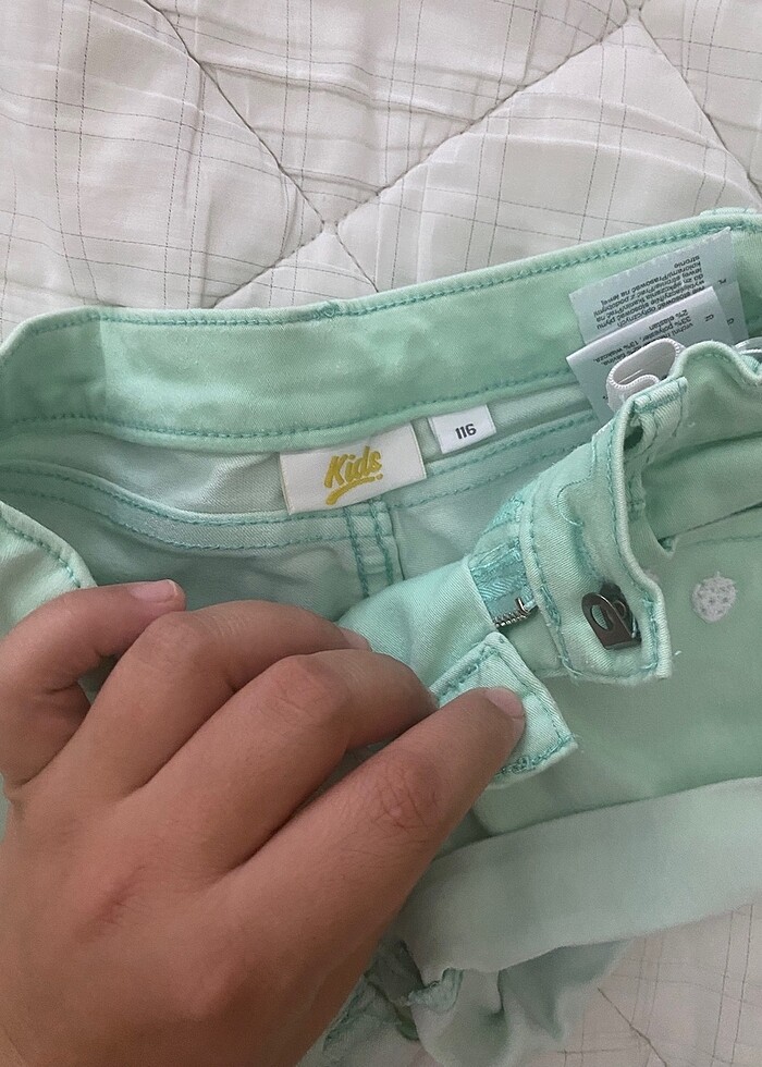 4-5 yaş kız çocuk şort - Görsel 2