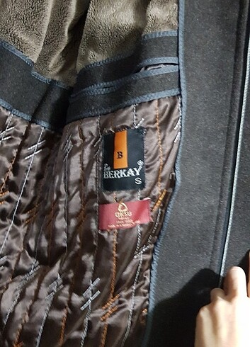 s Beden kahverengi Renk Erkek Kaşe kaban