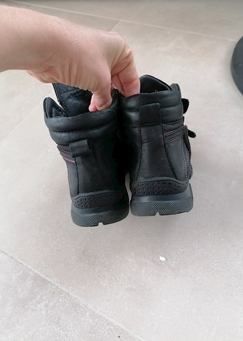 29 Beden Çocuk Siyah hakiki deri Bot