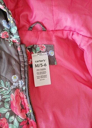 Carters Kız çocuk kapüşonlü Kapitone mont