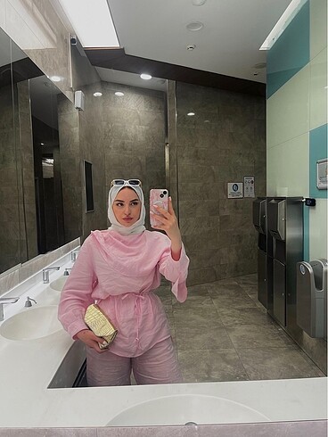 40 Beden Pembe Üst Alt Takım
