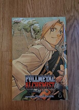 Fullmetal Alchemist 10-11-12.Sayılar 3'ü 1 arada İngilizce Manga