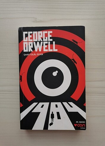 George Orwell 1984 Roman Türkçe Kitap Can Yayınları Distopya