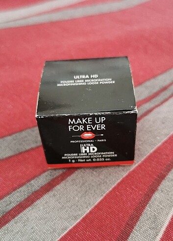  Beden Make Up For Ever Ultra Hd Loose Powder Hafif Mat Mini Pudra 