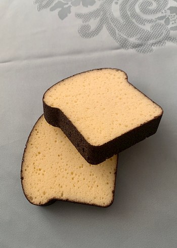 Bej Parlak mutfak süngeri kek dilimi - Görsel 6