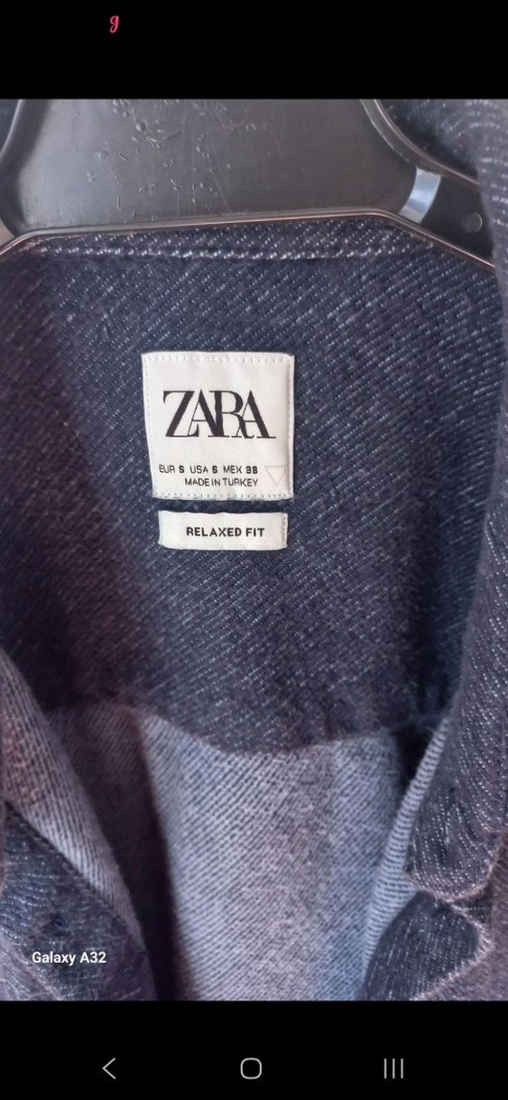 Erkek Gri Mavi Denim Gömlek - Görsel 2