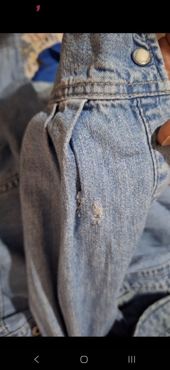 Gri Denim Erkek Kısa Kollu Gömlek - Görsel 3