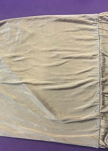 Strapless blüz vizon rengi - Görsel 4