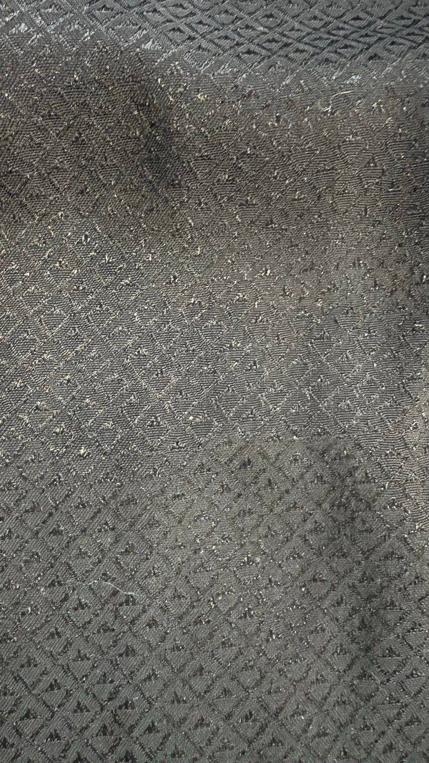 Siyah  Kadın Kemerli Saten Pantolon - Görsel 3