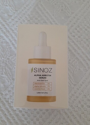SINOZ Alpha Arbutin Serum/ Anti-Dark Spot .Leke serumu 