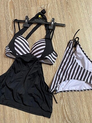 Angelsin marka Siyah tankini takım