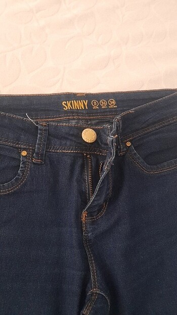 26 Beden Likralı denim pantolon
