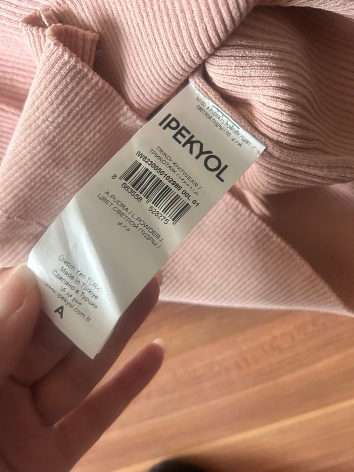 Triko Boğazlı Kazak - Görsel 5